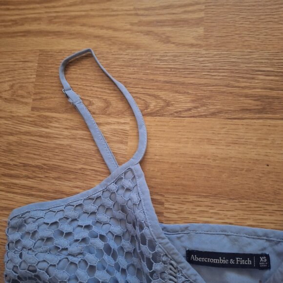 ABERCROMBIE Baby blue mini skater style dress - Picture 4 of 6